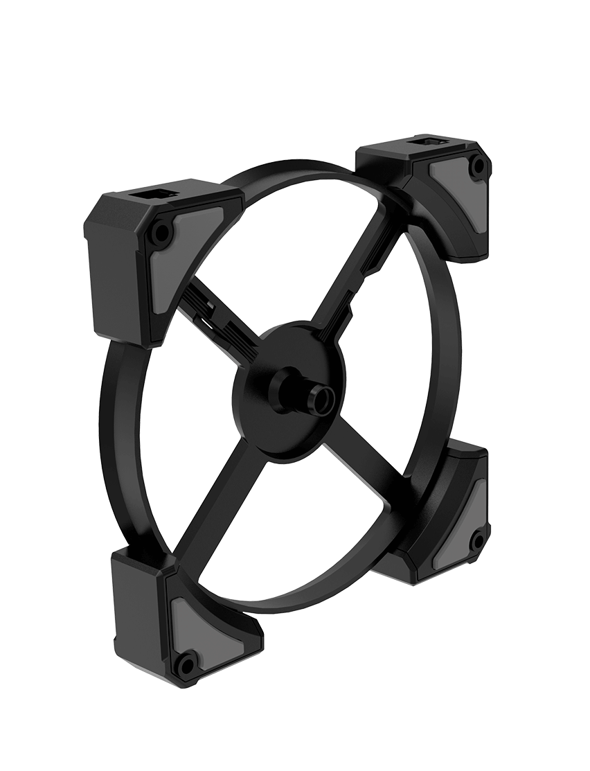 InWin Противоударные резиновые подставки эффективно уменьшают вибрации