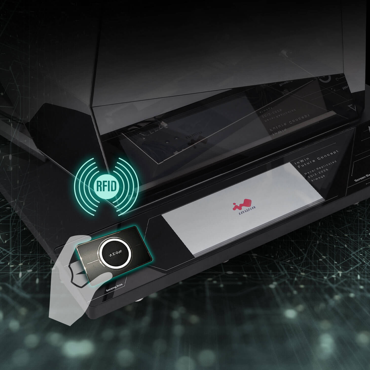 迎广 InWin AEON Signature 限量机箱配备 RFID 身份识别系统