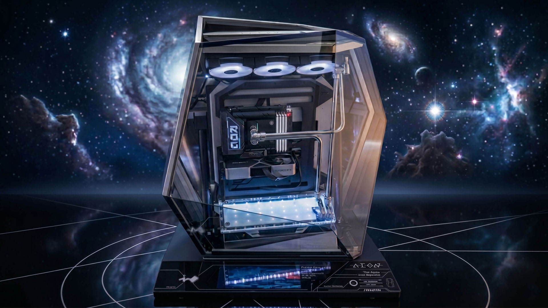 迎广 InWin AEON 第12代 Signature 机箱与原创工业设计草图展示