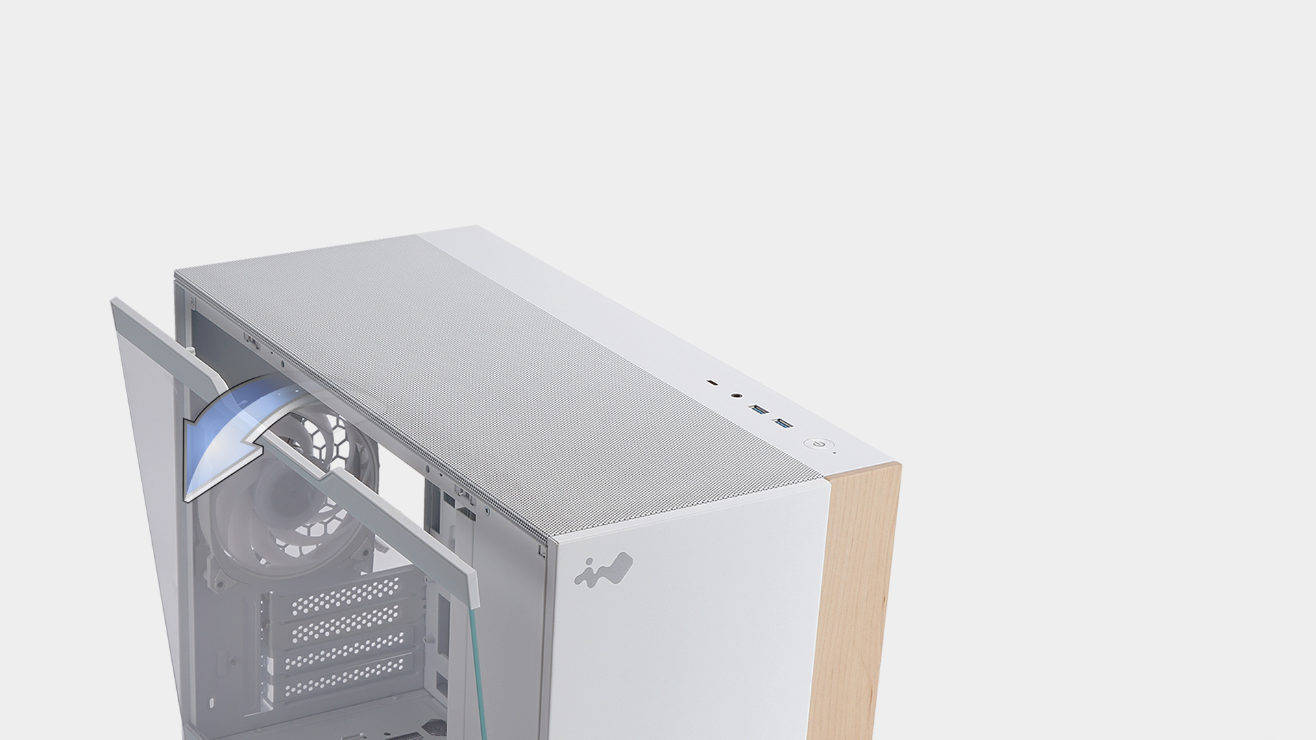 InWin Dust Filter Efficiently reduces the entry of dust particles, providing a flexible