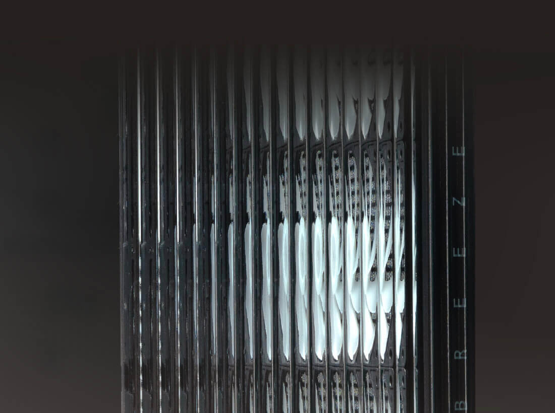 InWin Geriffeltes Glas