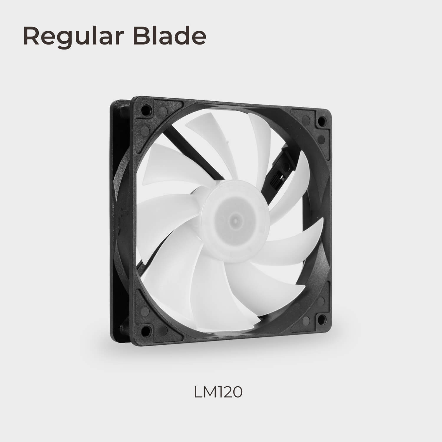 InWin LUMINA-Lüfter sind mit Standard- oder Reverse-Lüfterblättern sowie in
