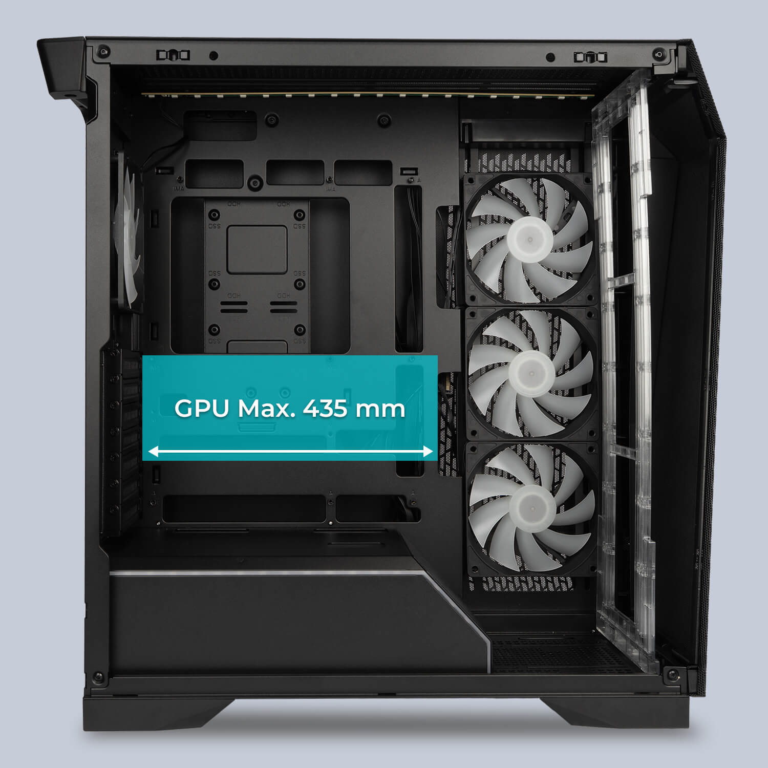 InWin PRISM PCケース RGBファン付き InWin PRISM