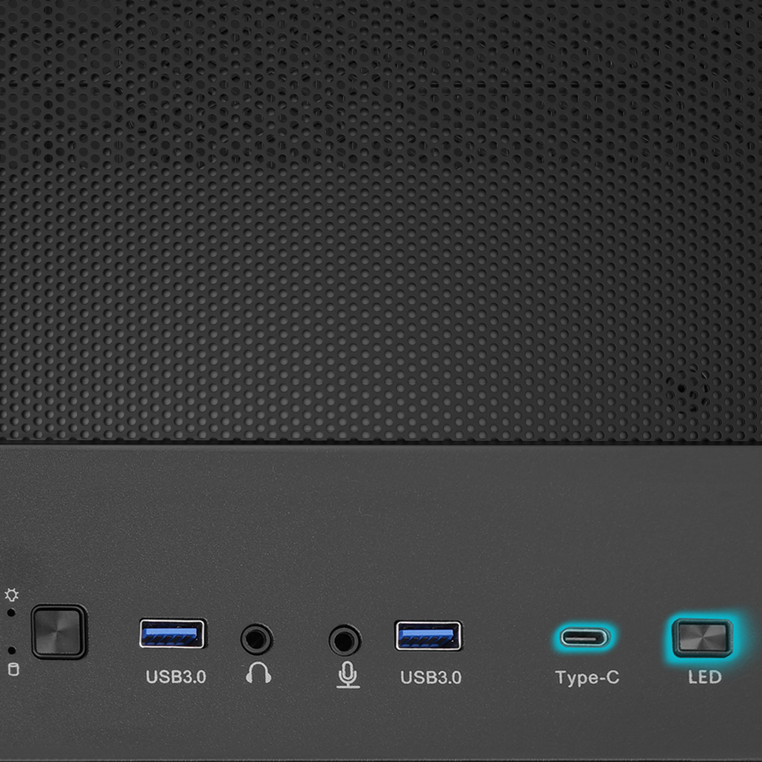 迎廣科技 迎廣 一站式I/O連接埠 配備2組 USB 3.0連接埠，與一組20Gbps 3.2 Gen 2 Type C傳輸埠，為您的裝置提供高速穩定的傳輸速度。